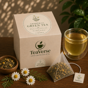 Chamomile Green Tea bag